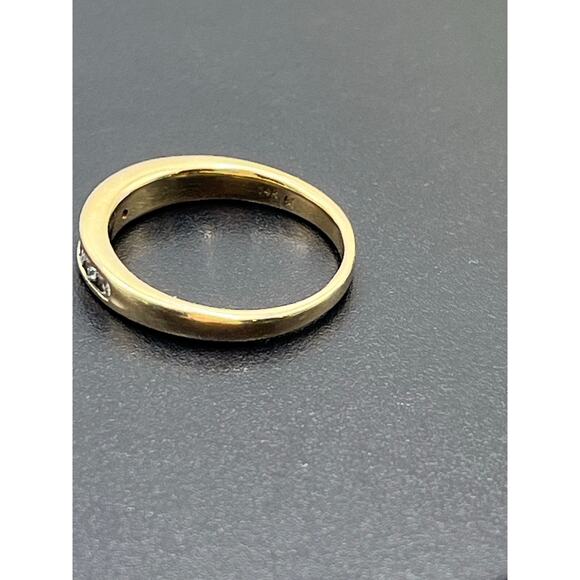 Vintage 14K Gold Designer Diamond
Wedding Band Ring 1/2 TW Sz
8.5 Channel Set - Picture 12 of 16